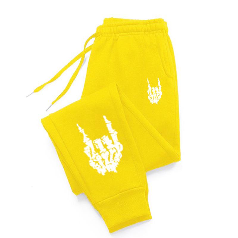 Skeleton Hand Patterns Woman Pant Comfortable  Woman Pants Pocket  Pants Woman Pocket Warm Sweatpants