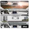 Flanell Armaturenbrettabdeckung für Fiat 500 2008-2025 Abarth 595 2012 2013 2014 2015 2016 2017 2018 2019 2020 2025-2025 Sonnenschutz Matte Teppich Pad