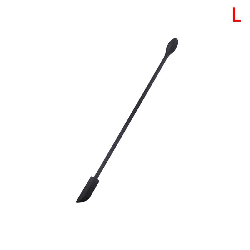 Cosmetic Bottle Silicone Mini Scraper Three Piece Set Baking Double End Two In One Spatula Jam Deep Bottle Scraper Spoon Set