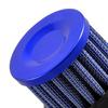 25Mm 1" Universal Auto Car Breather Cold Intake Air Filter Blue