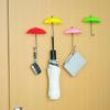 Non-marking Punch-free Umbrella Hook Self-adhesive Hook Wall Door Clothing Hanger Key Debris Hook Bathroom Kitchen Sticky Rack