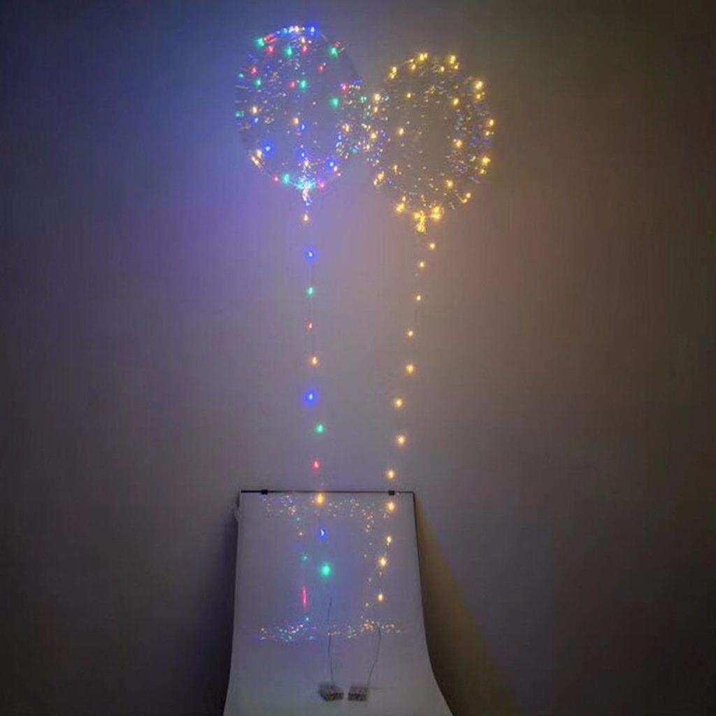 20 zoll Leuchtende Led Ballon Transparent Runde Blase Dekoration Party Hochzeit