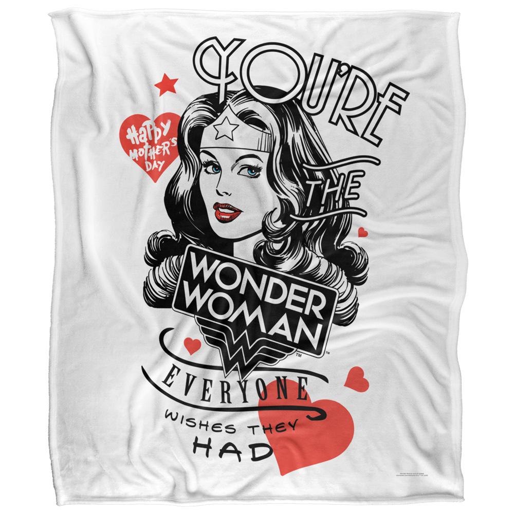 Justice League Everyone Wishes Wonder Woman Blanket