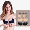 Mango Silicone Push-Up Strapless Bra with Anti-Slip Pasties and Nipple Covers for Women