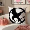 Die Tribute von Panem Kissenbezug Kissenhülle Kurzer Plüsch Versteckter Reißverschluss Raum Sofa Kissenbezug