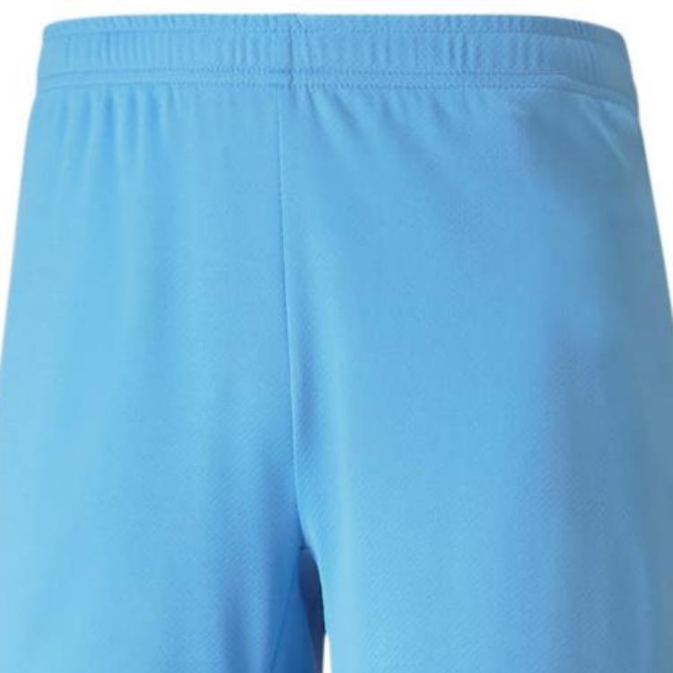 Puma Manchester City 21-22 Elastic Printed Football Shorts Men Bottoms Blue 759229-01