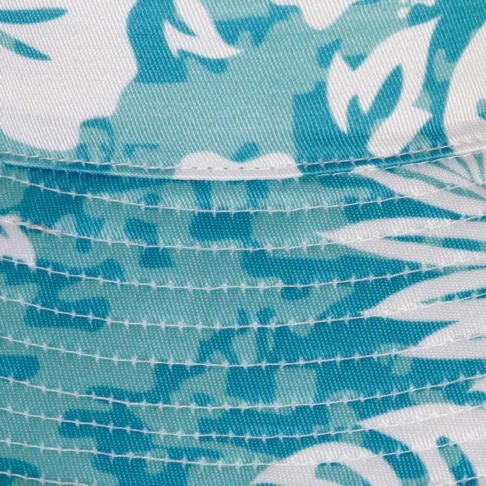 Bonnet Enfant Bucket - KARACTER MANIA - Aloha - Bleu - Taille 8 ans - Circonférence 50 cm