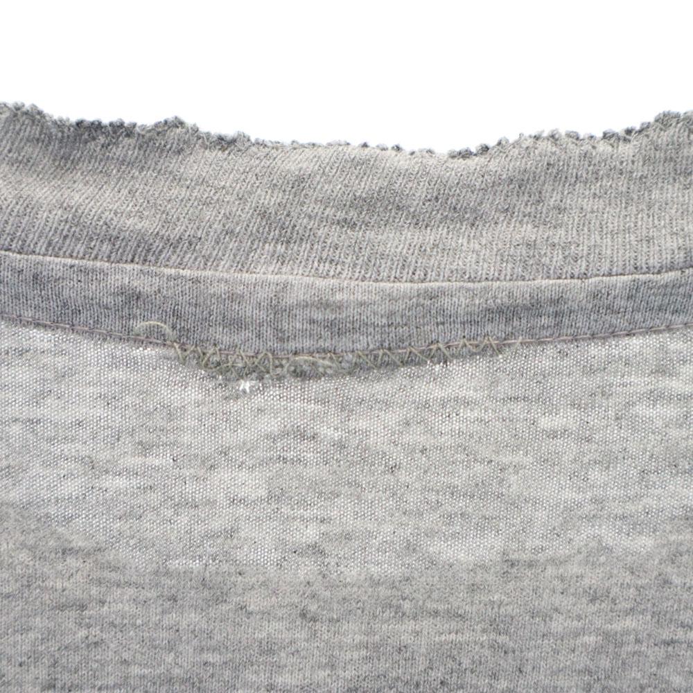 OLD 90s Double-sided Printing Short Sleeve T-shirt Gray Men's Used