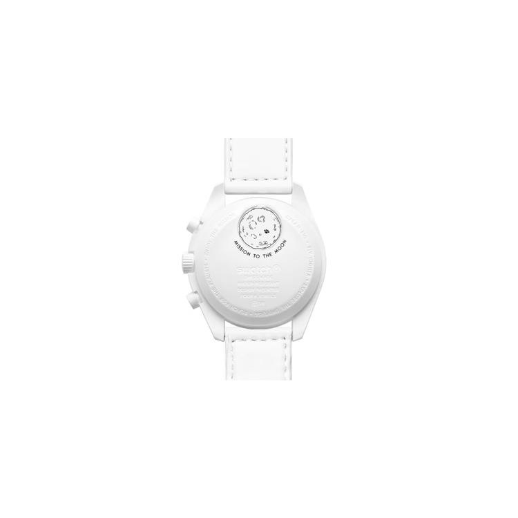 Swatch Men 42mm White Watch SO33W700 SO33W700