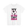 Soccer Lovers T-Shirt, My Heart Is On That Field Soccer Sports Players Shirt
