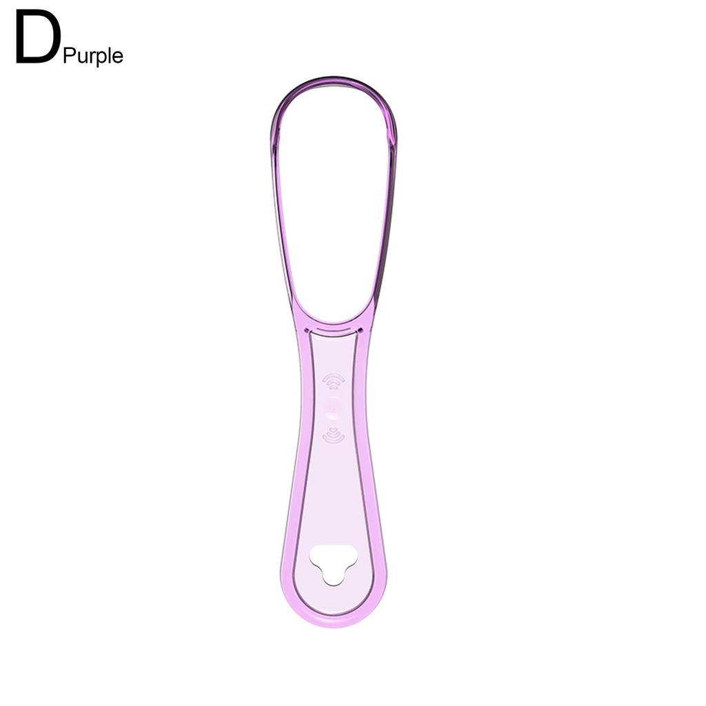 1PC Hqd Tongue Cleaner Scraper Oral Health Care Tongue Stains Fresh Tongue Tool Breath For Adul S4Z8