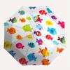 1pc Fish Pattern Automatic Opening/Closing Folding Umbrella with 25 Ribs, Plastic Handle, Windproof Portable Sunshade Umbrella y250726065