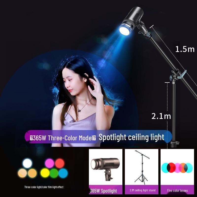 Reflector și iluminare de fundal pentru ambianță de fundal în direct