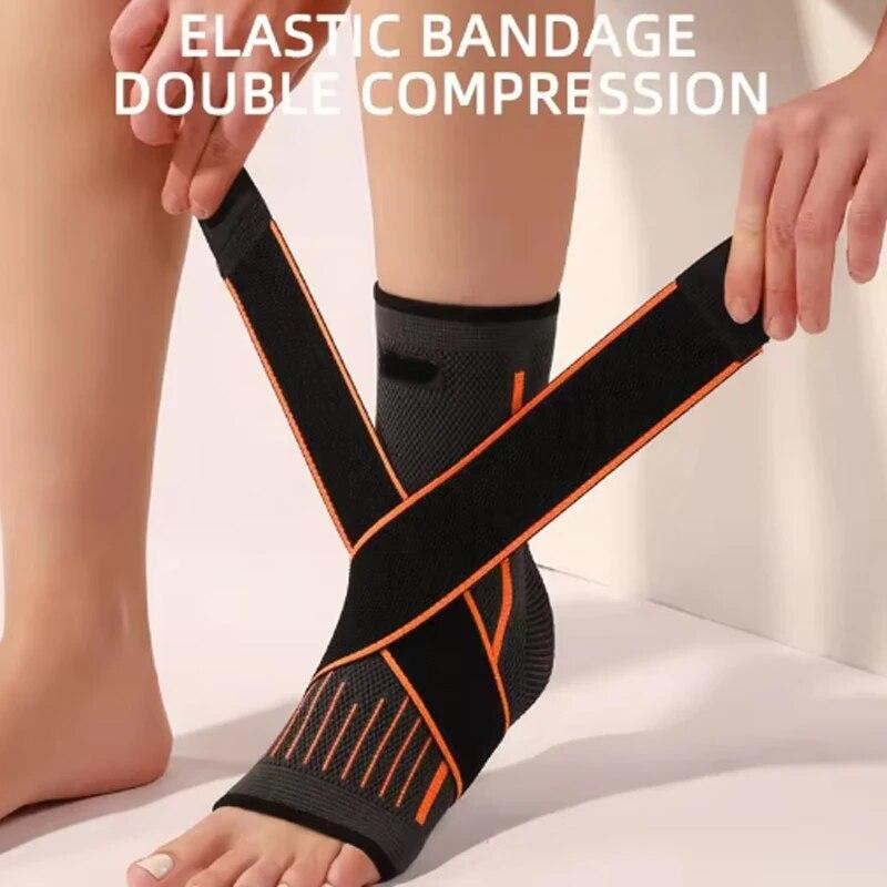 Adjustable Compression Ankle Support Men & Women  Running Hiking Basketball Ankle Brace Sports Protection