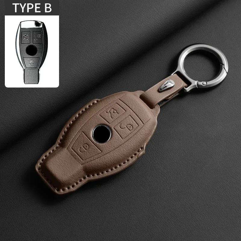 Car Key Case Cover for Mercedes Benz GLC CLA GLA AMG GLS GLA GLK CLS W204 W212 W176 Car Key Protection Shell