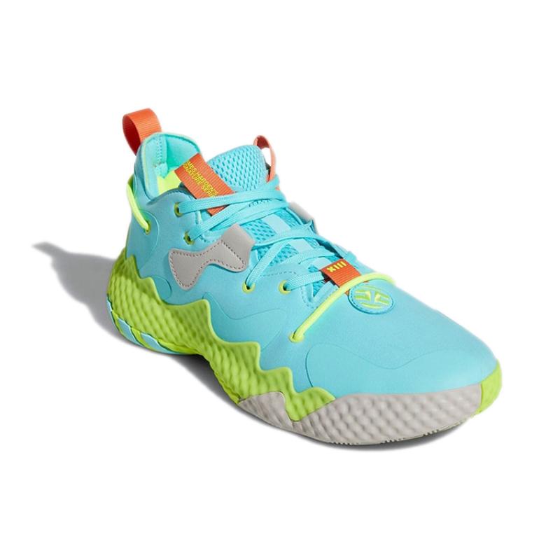 Adidas Harden Vol. 6 'Pulse Aqua Solar Yellow' Sneakers GV8703