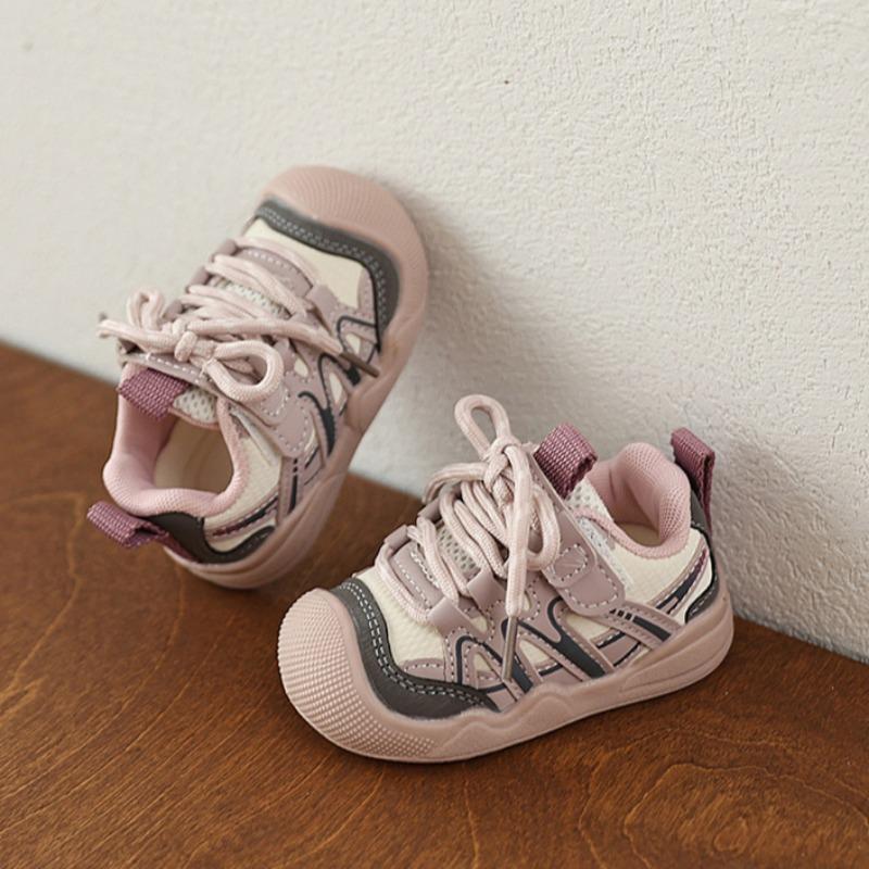 Baby Lightweight Toddler Shoes Children's Breathable Casual Shoes Boys' Anti-skateboard Shoes Girls' Soft-soled Sports Shoes