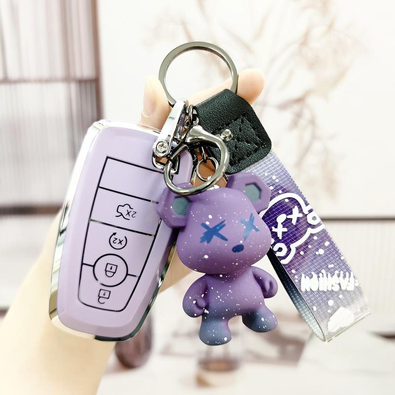 Lincoln Corsair & Navigator Key Case - Cartoon Design for Aviator, MKZ, Continental, MKC, MKX