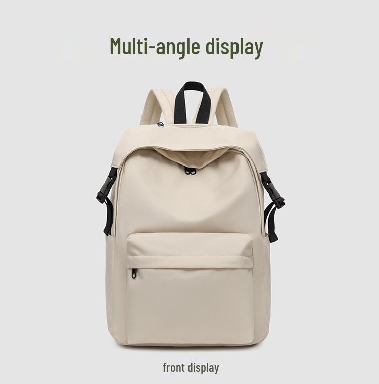 Stylish and Versatile Minimalist Backpack: High-Capacity Design for Junior High, High School, and University Students