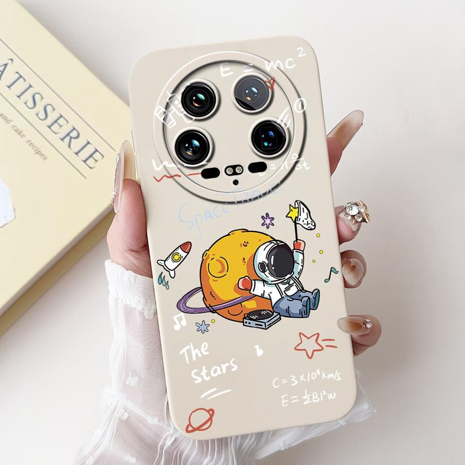 For Xiaomi 14 Ultra Case Cute Dinosaur Cartoon Cover Shockproof Phone Case For Xiaomi Mi 13 Ultra 13Ultra 14Ultra Soft TPU Shell