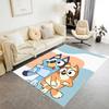 Bluey Bingo Adventure Area Rug Suitable for Outdoor Decorate room Dining Room Dormitory Anti-slip Rug Office home decor