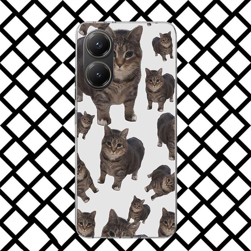 Crying Cat Memes Phone Case for Xiaomi Poco F7 Ultra X7 X6 X5 Pro X4 Gt M8 M7 Redmi 15 15C 13 13C 12 12C Soft Cover Fundas Poco