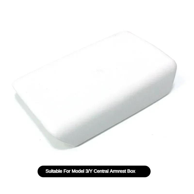 For Tesla Model 3 Y 2019-2025 Model 3 Highland 2025 Car Center Console Armrest Cover TPE Armrest Cushion FAuto Accessories