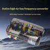12V Subwoofer Line Output Converter Adapter Adjustable Frequency for Car Radio Audio Improvement