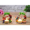 Recycled Material Rajasthani Raja Rani Puppet/Dolls Decorative Tealight Candle Holder (Pack of 2)