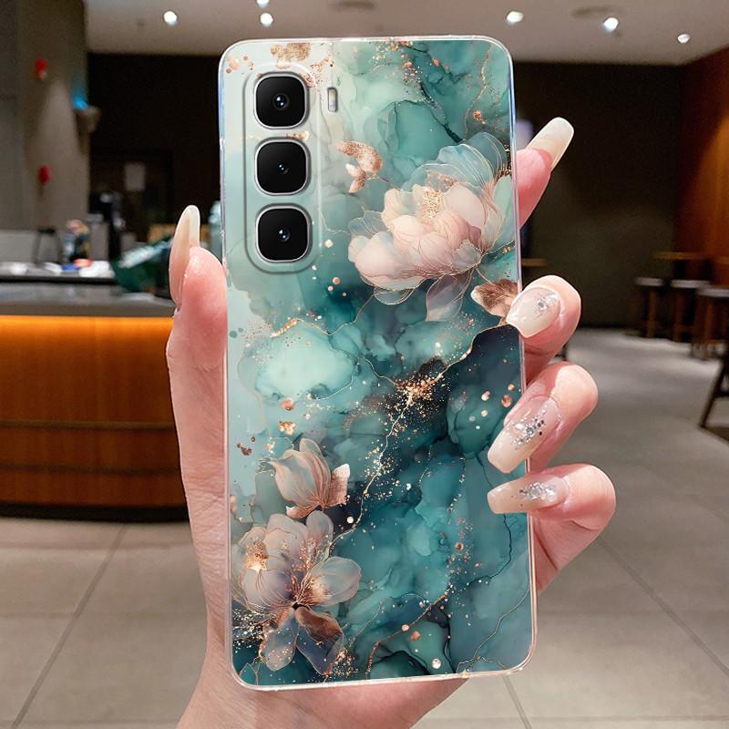 For Infinix Hot 60 Pro Plus 60i Cute Cartoon Luxury Dragon Cool Boys Girls Phone Cover Transparent Clear Soft Silicone TPU Case