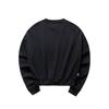 Anta X Cross-Border Collaboration Life Series Comfortable Casual Simple Loose Round Neck Pullover Sweatshirt Women Sweatshirt Basic-Black 162518745-2