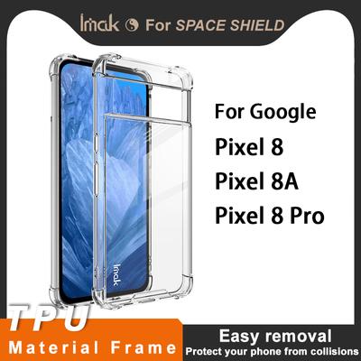 Pro Google Pixel 8 / 8A / 8 Pro Pouzdro na telefon IMAK Nárazuvzdorné Měkké Vesmírné pouzdro