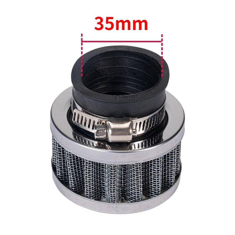Motocyklový vzduchový filtr 28-60mm High Flow Sportovní ATV Pit Dirt Bike pro Honda Kawasaki Yamaha 50mm Moto systémy vzduchových filtrů