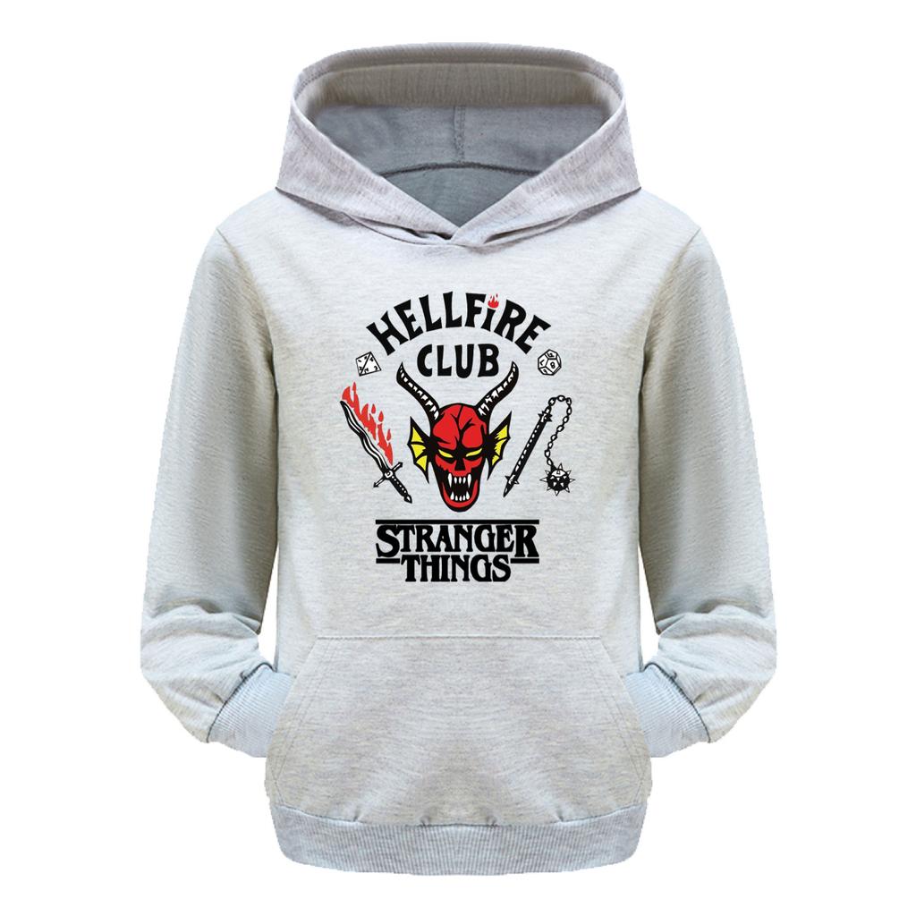 Stranger Things, Tasche Kapuzenpullover, Kinder Kapuzenpullover Lässiges Set