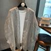 Striped Outer Shawl Linen Thin Long Scarf Comfortable Stacking Decoration Fashion Versatile Silk Scarf Shawl