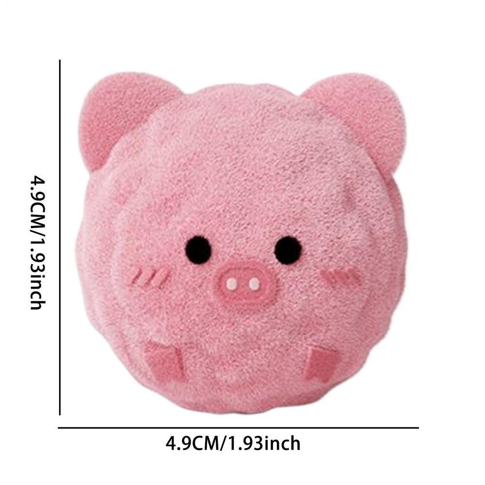 Squeaky Puppy Ball Toy cute pig Bouncing Chew for Teeth Cleaning Interactive Pet Toy for Small Dogs Cats Pet Ball supplies