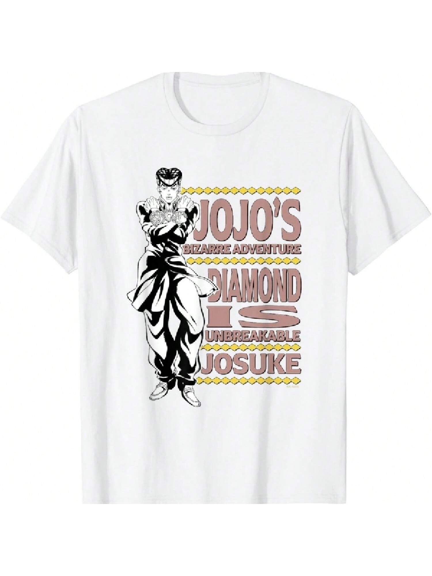 s Bizarre Adventure Josuke Diamond Is Unbreakable Anime T-Shirt S разноцветный