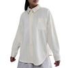 Swoosh Comfortabel Veelzijdig Mode Lange Mouw Shirt Dames tops HV1957-110