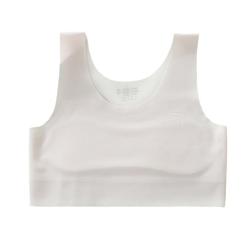 Seamless Girls' Underwear & Bra Set for Ages 10-14: Stage One Development for Elementary Students