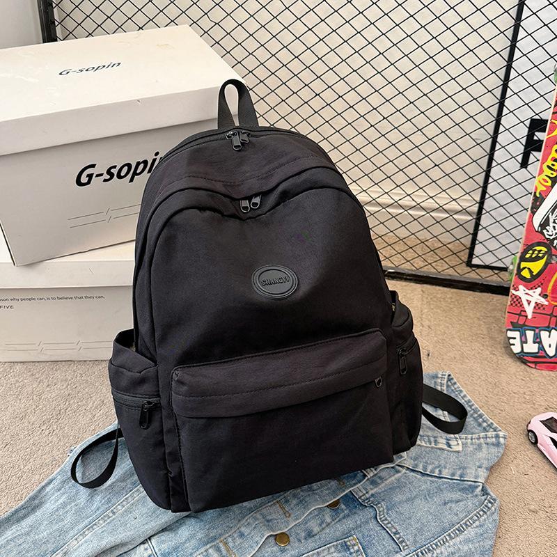 High-value Trendy College Students Outdoor Lightweight Large-capacity Backpack Travel Waterproof Backpack Trendy Schoolbag