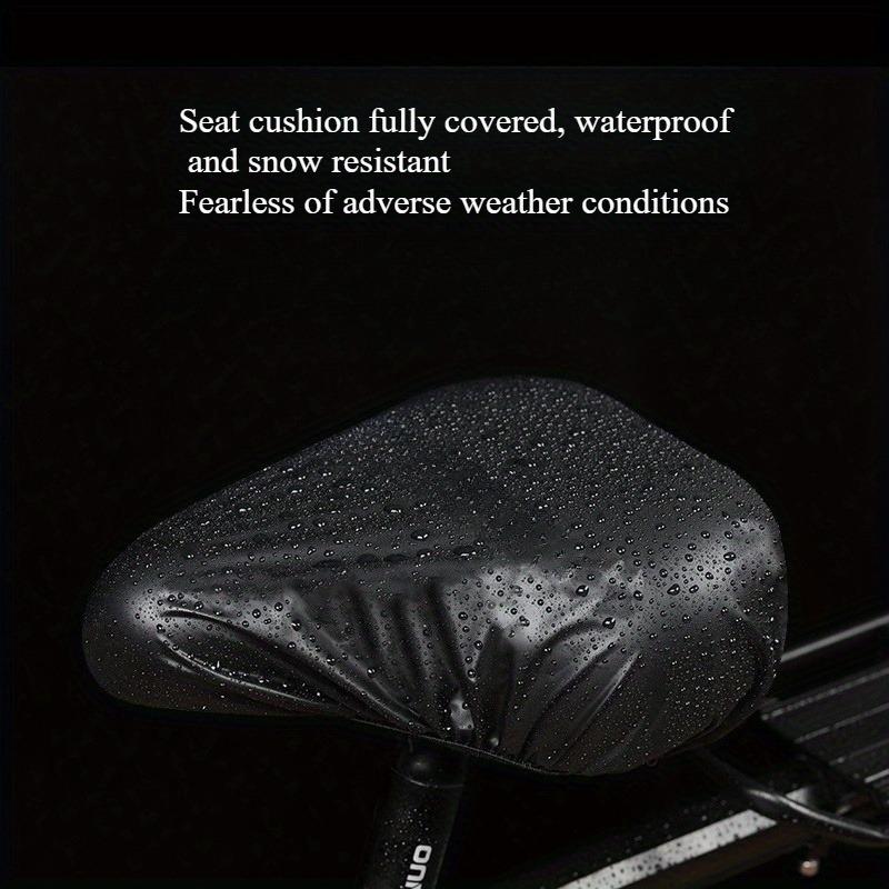 

1pc Heavy-Duty Bicycle Seat Cover – High-Quality PVC, Sun-Resistant & Non-Slip,Easy-Clean Design,Compatible with Most Bike Seats