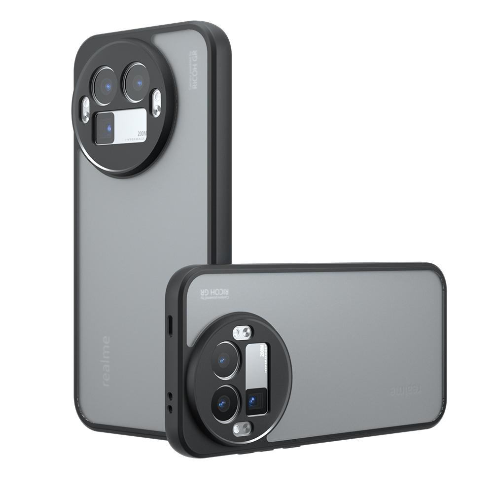 Чехол для Realme GT 8 Pro Ультратонкий Матовый Полупрозрачный и Прозрачный Полная Защита Funda Capa Realme GT 8 Pro матовый черный