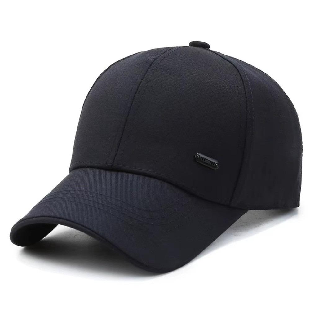 Trendy Outdoor Men's Suit Material Baseball Cap Casual Korean Style Sunshade Hat Adjustable Visors Baseball Hats Spring Autumn