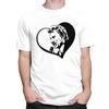 Custom French Rock Legend Johnny Hallyday Tshirts for Men Short Sleeve Leisure T Shirt Cool Tshirts Pure Cotton Tee Gift Idea