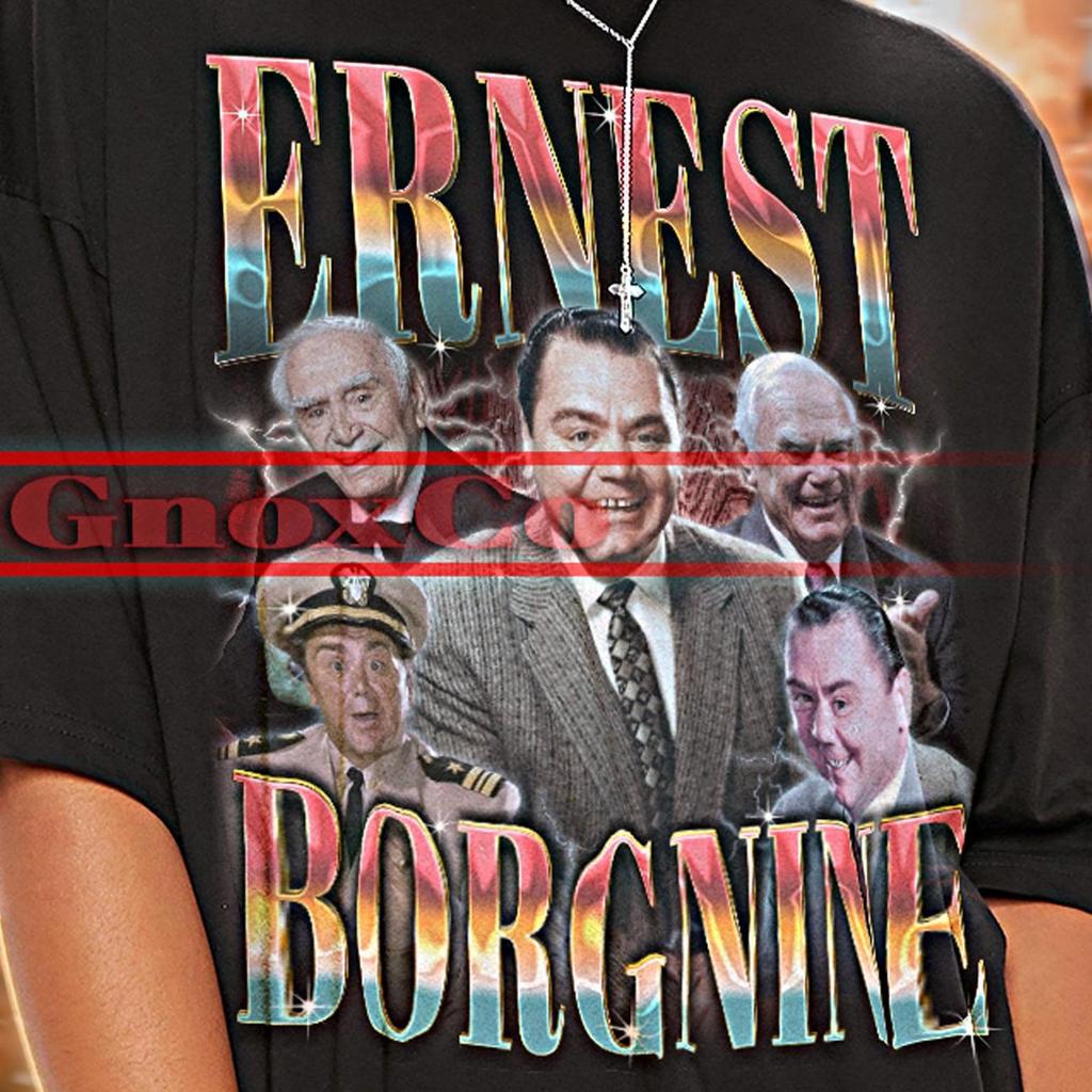 ERNEST BORGNINE Shirt, Ernest Borgnine Tshirt, Ernest Borgnine Fan Tees, Ernest Borgnine Retro 90s Sweater, Ernest Borgnine Merch Gift #tpc