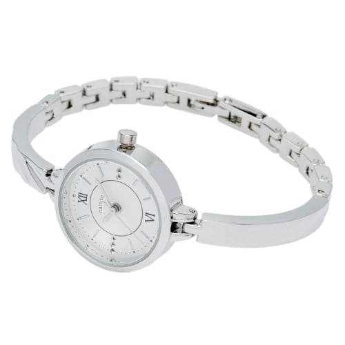 

Fieldwork Women s Analog Watch with Metal Band and Bracelet, Lightweight and Compact, Natalia Silver, JN041-1