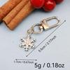Hot Selling Rhinestone Snowflake Keychain Pendant
