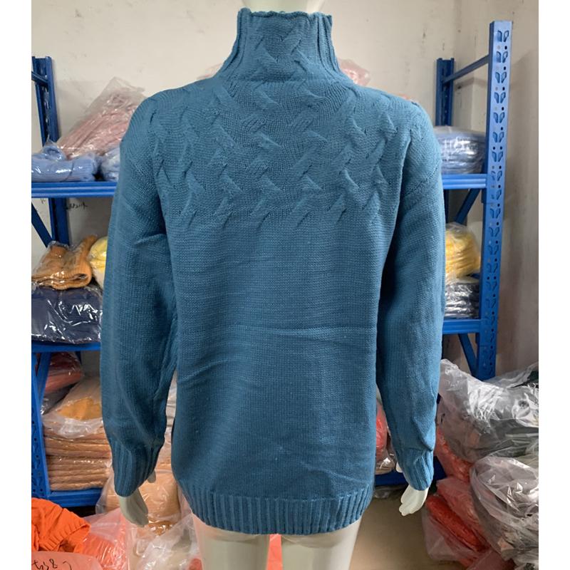 Fashion Long Sleeve Warm Turtleneck Knitted Sweater for Women Autumn and Winter Casual Pullover Sweaters Ladies Elegant Plus Size Solid Jumpers 25115