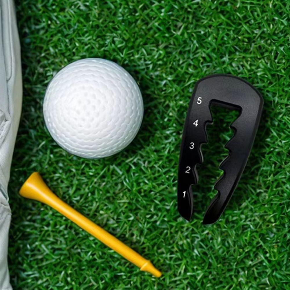 Adjustable Golf Tee Height Tool Puller Golf Training Aid Golf Tee Depth Setter  Golf Practice Tools