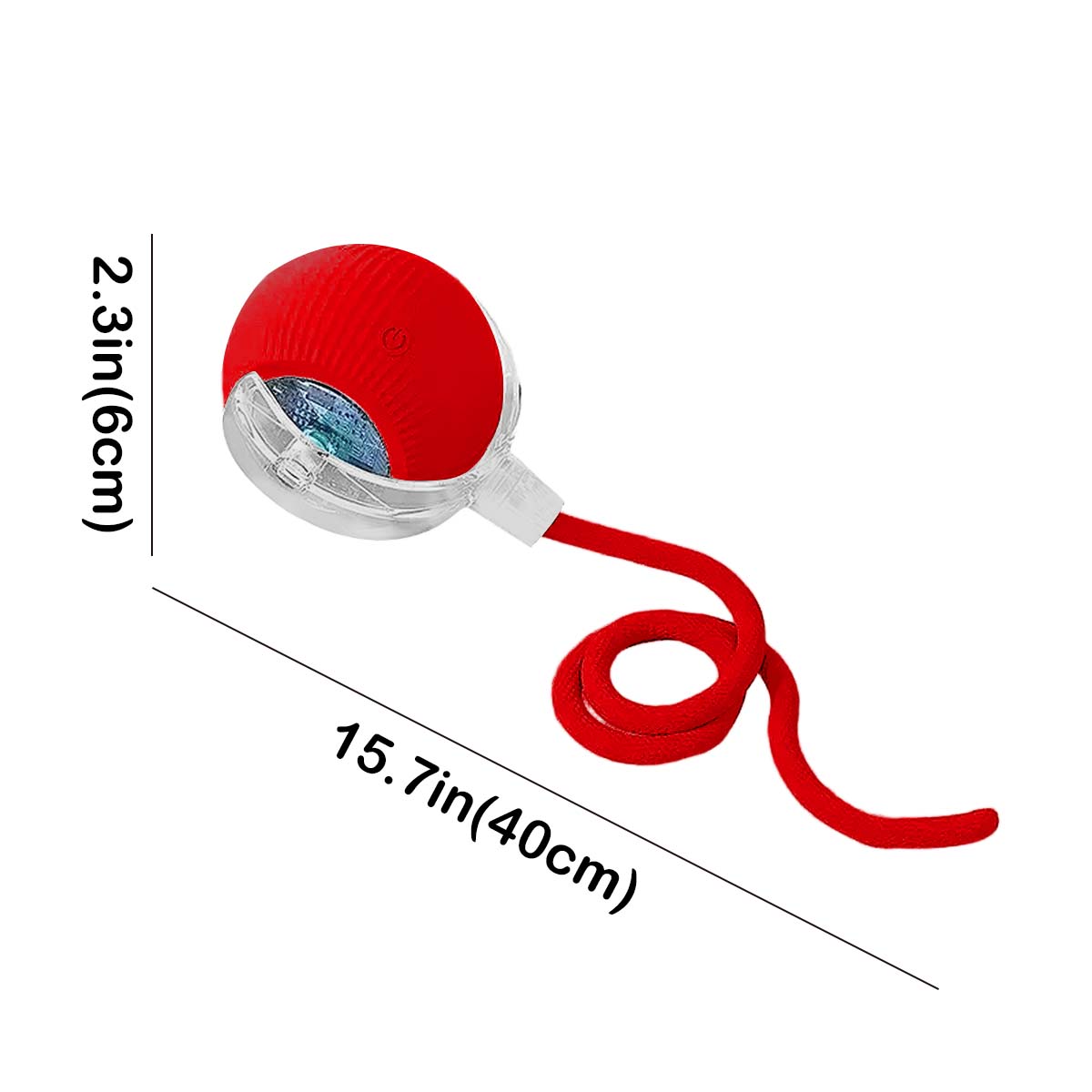 

Rechargeable Cat Toy Automatic Rolling Ball Smart Pet Interactive Toy Suitable for Cat Dog Ball Toys Automatic Wake-Up Function